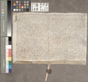 Dolgesheim: Best Diel oo Elisabeth leihen vom Liebfraualtar zu Dolgesheim 15 fl. zu drei Ort unter Verpfändung ben. Güter zu Dolgesheim