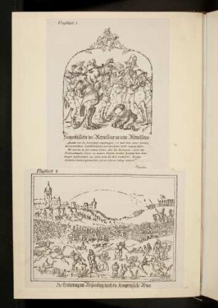 Humoristisch-satyrisches Kriegs-Album. Flugblatt