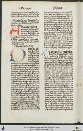 Die ander epistel zu thimotheum