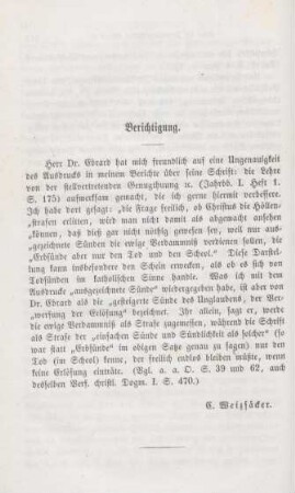 418 Berichtigung