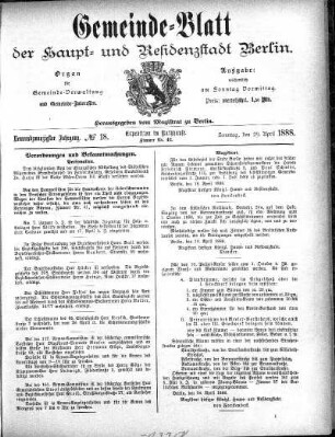1888,18: No. 18, 29. April 1888