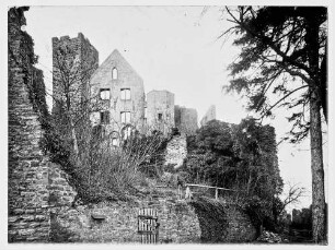Teilansicht der Burg Wertheim