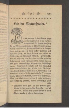 17. Lob der Muttersprache.