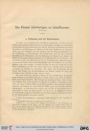 4. Umbauten seit der Reformation