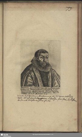 ... Jacobus Colerus ...