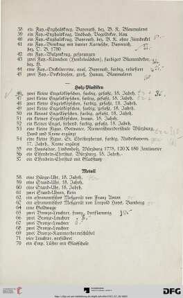 Metall (Nr. 58-70)