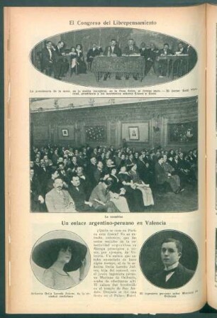 El Congreso del Librepensamiento