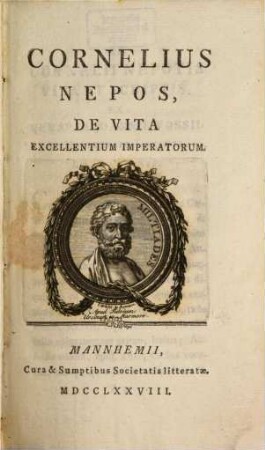 Cornelius Nepos, De Vita Excellentium Imperatorum