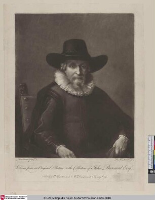 [Burgomaster; Un Veillard assis dans un fauteuil]
