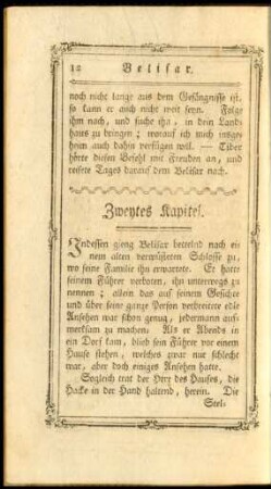Zweytes Kapitel.