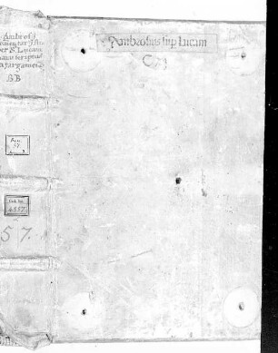 Expositio evangelii secundum Lucam - BSB Clm 4557