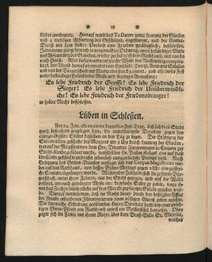 Lüben in Schlesien.