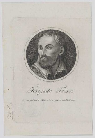 Bildnis des Torquato Tasso