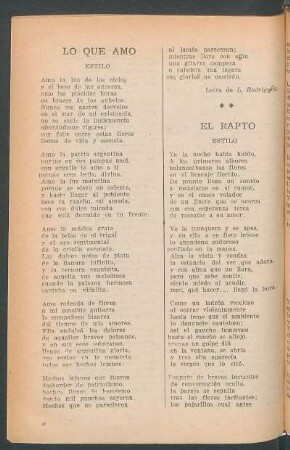 El rapto : Estilo