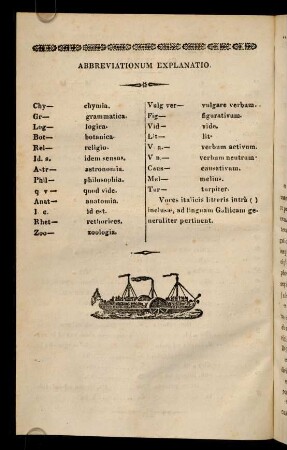 Abbreviationum explanatio
