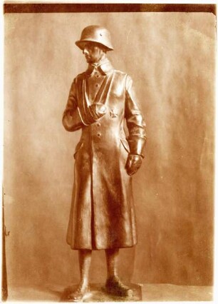 Zeitfreiwilliger Leutnant Waldbauer. Bronze (1920/1921; M. Molitor)