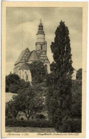 Kamenz. Hauptkirche
