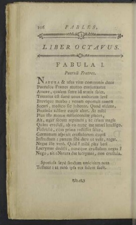 Liber octavus.