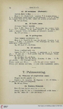 7: Palmsonntag