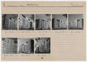 Wohnungsbau Stralauer Allee. Berlin, Friedrichshain, Stralauer Allee