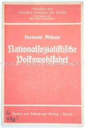 Abhandlung über die nationalsozialistische Wirtschafts- und Sozialpolitik im Dritten Reich