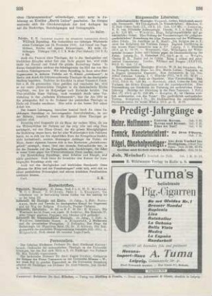 335 [Rezension] Pahncke, Karl H., Willibald Beyschlag