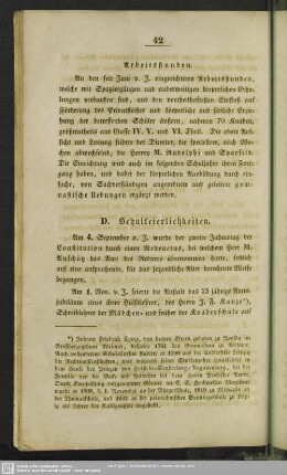 D. Schulfeierlichkeiten