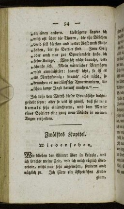 Zwölftes Kapitel. Wiedersehen.