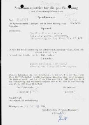 Kuntze, Camilla