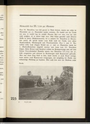 Abmarsch des III./234 zur Somme