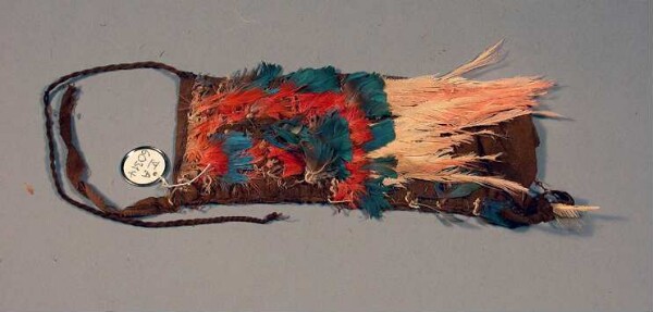 Feather fabric (fragment)