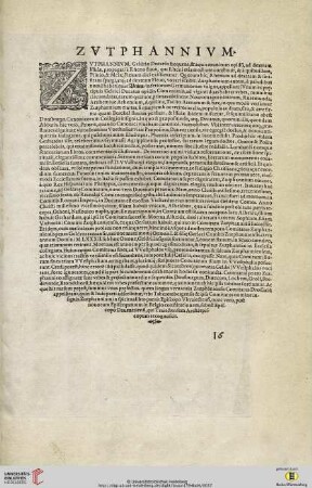 Zutphannium, Zutphen