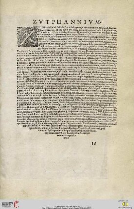 Zutphannium, Zutphen