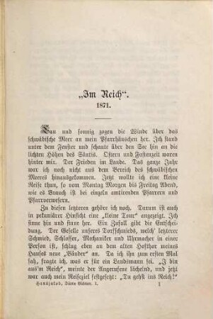Dürre Blätter, 1