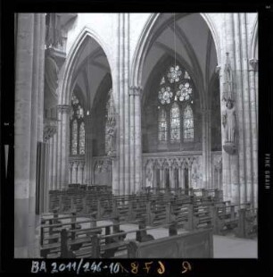 Innenansicht des Freiburger Münsters