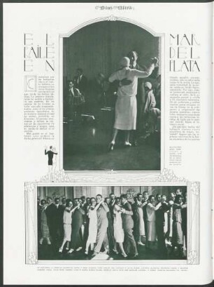 El baile en Mar del Plata