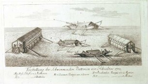 WHK 1 Einzelne kriegerische Vorfälle: Schwimmende Batterien vor Gibraltar, 1782