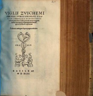 Commentaria In Decem Titvlos Institutionum Iuris Ciuilis : recens ab autore recognita, quibus omnia penè testamentorum Iura eleganter ac dilucide explicantur