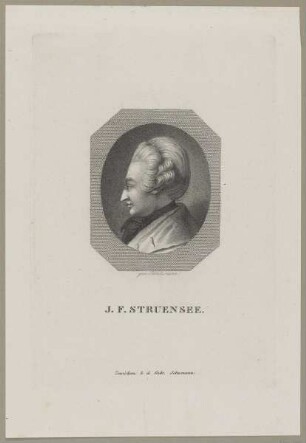 Bildnis des J.F. Struensee