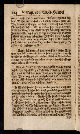 124-133, Ferner soll niemand zugelassen seyn, einige ...