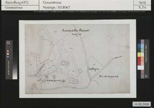 Tharandt; Anlage einer Straße beim Kalkwerk