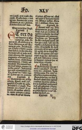 Super tertio libro Regum, capitulum I.