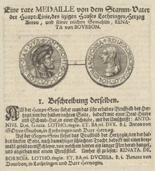 Bildnis des Anton II., Herzog von Lothringen