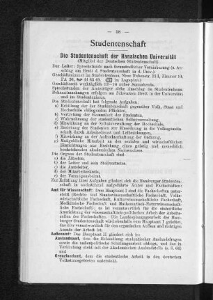 Studentenschaft