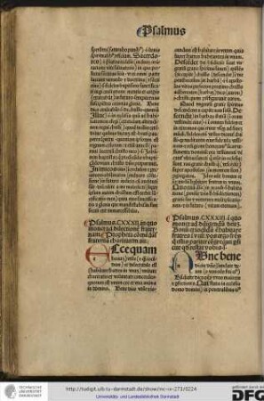 Psalmus CXXII, in quo monet ad dilectionem fraternam.