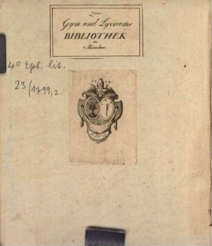 Allgemeine Literatur-Zeitung : ALZ ; auf das Jahr ..., 1799, 2