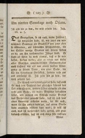 225-250, Am vierten [...]. - Am sechsten [...].