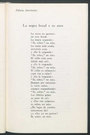 La negra bozal y su amo