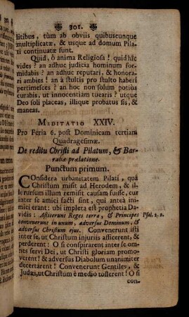 301-322, Meditatio XXIV. - XXXI.