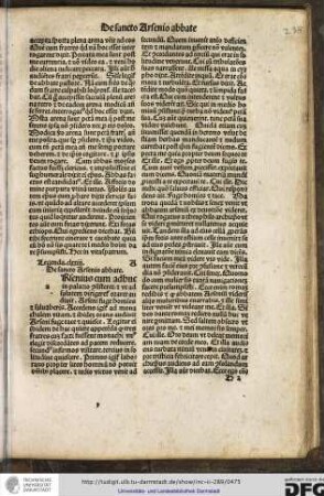 Legenda clxxiii: de sancto Arsenio abbate.